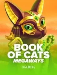 book of cats megaways official logo