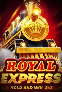 royal express hold and win game logo